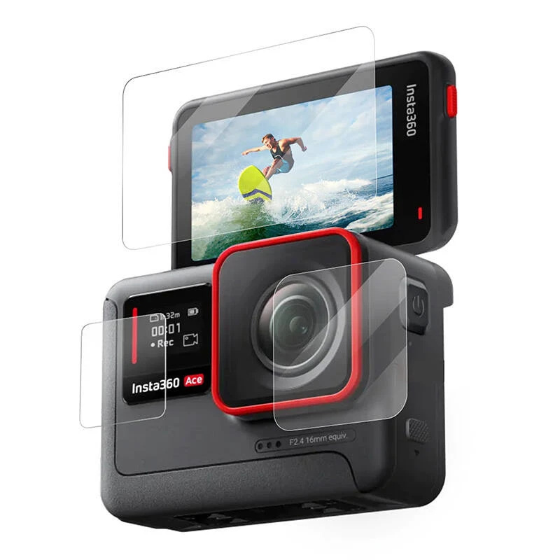 Rūdīta stikla aizsargplēve Telesin S6-FLM-02-TIS Insta360 Ace Pro Ace