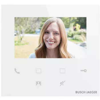 Busch-Jaeger iekštelpu video stacija BJ Innenstation 4.3 collu M22403-W-03WLAN (2TMA220050W0026)