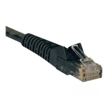Eaton Tripp Lite Series Cat6 Gigabit Snagless Molded (UTP) Ethernet kabelis (RJ45 M/M), PoE, Melns, 1.52 m - Savienojuma kabelis - RJ-45 (V) līdz RJ-45 (V) - 1.52 m - UTP - CAT 6