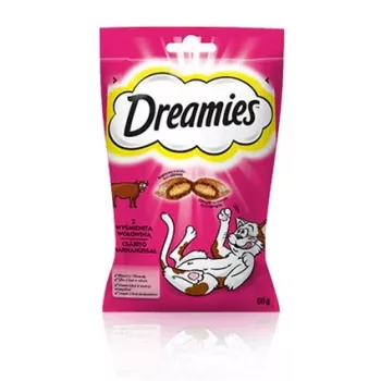Sausais kaķu gardums Dreamies Adult Beef 60 g paciņa