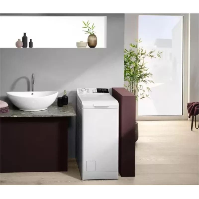 Veļas mazgājamā mašīna ar augšējo ielādi Electrolux EW6TN4062P, 6 kg, 1000 apgr./min, 40 L/ciklā, 890x400x600 mm, balta
