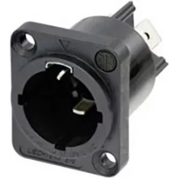 Neutrik NAC3MPX-TOP - CuSn0.2 - Melns - Varš - Poliamīds - Nerūsējošais tērauds - Varš - Vara sakausējums - IP65 (NAC3MPX-TOP)