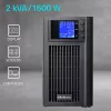 UPS QOLTEC Pure Sine Wave 2kVA 1600W ar AVR un LCD displeju