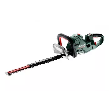 Dzīvžoga šķēres Metabo HS 18 LTX BL 55 — bezvadu 18V, 55 cm asmens