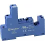FINDER FIN 97.01 - Kontaktligzda relejam FIN 46.61 / 86.30, zila (9701)