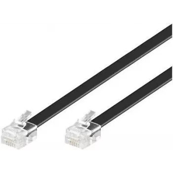 Telefona kabelis MicroConnect MPK106B RJ12 RJ12 6 m Melns