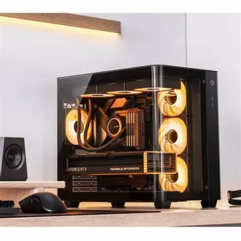 Datora korpuss Jonsbo TK-3 ATX Melns