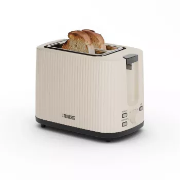 Princess 142337 Toasteris 2 šķēlēm 930 W Bēšs