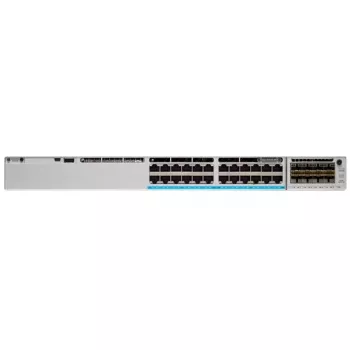Cisco Catalyst 9300L Network Advantage – 24 portu Gigabit L3 pārslēgs ar 8 mGig portiem