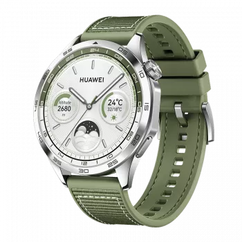 HUAWEI WATCH GT 4 Viedpulkstenis – līdz 2 nedēļām akumulatora darbības, fitnesa izsekošana, saderīgs ar Android un iOS, veselības uzraudzība ar pulsa viļņa aritmijas analīzi
