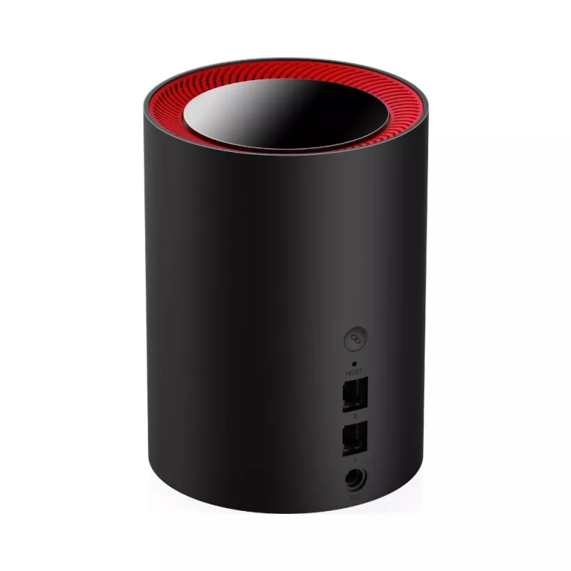 Cudy M3000 Dual-band (2.4 GHz / 5 GHz) Wi-Fi 6 (802.11ax) Melns, Sarkans 1 Iekšējā