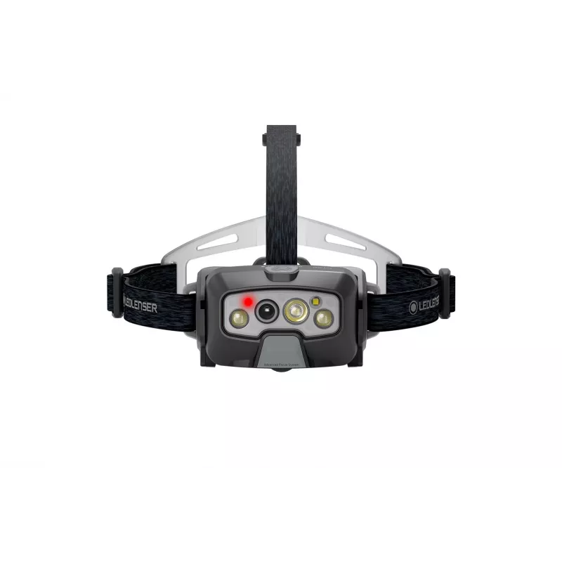 LED galvaslampa Ledlenser HF8R Core Melna