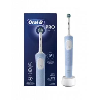Oral-B Vitality Pro uzlādējama elektriskā zobu birste pieaugušajiem, zila