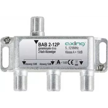 Axing BAB 2-12P Kabelsplitter Pelēks (BAB 2-12P)