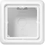Sienas kontaktligzda JUNG CD 581 A WW, balta, duroplast korpuss, 85×85×47 mm