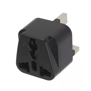 Adapter no Lielbritānijas uz Eiropas kontaktligzdu 13A
