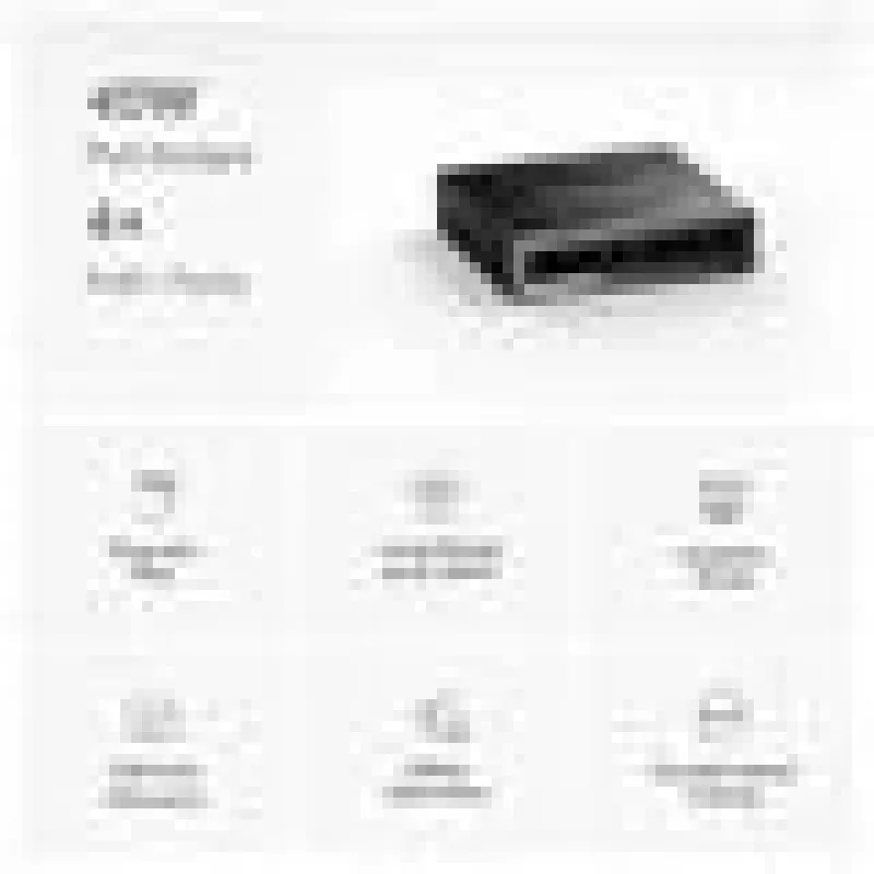 Mercusys 6-Portu 10/100Mbps Galda slēdzis ar 4 PoE+ portiem