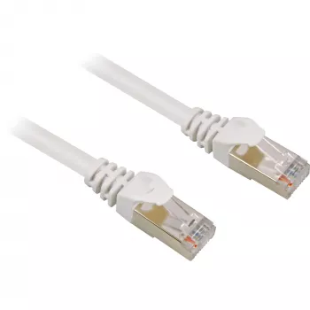Tīkla kabelis Sharkoon Cat6 S/FTP 10 m Pelēks