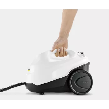 Cilindriskais tvaika tīrītājs Kärcher SC 3 EasyFix — 1900 W, 1 L tvertne, 3,5 bar, 2,2 m šļūtene