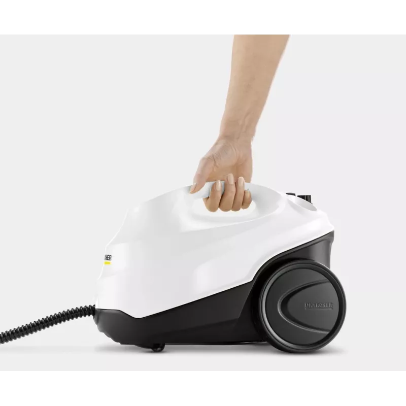 Cilindriskais tvaika tīrītājs Kärcher SC 3 EasyFix — 1900 W, 1 L tvertne, 3,5 bar, 2,2 m šļūtene