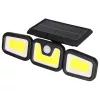Extralink EX.29607 saules lampa ar saules paneli un kustības sensoru, 3 vienā LED