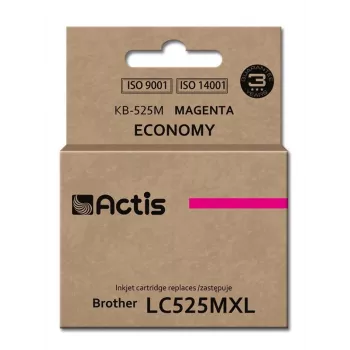 Actis KB-525M tintas kasetne (aizstāj Brother LC525M; standarta; 15 ml; magenta)