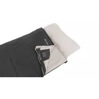 Guļammaiss Outwell Contour Prime Pieaugušo Taisnstūrveida 850×2200 mm Poliesters Tumši Pelēks