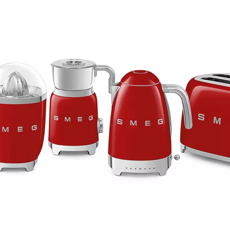 Elektriskā tējkanna Smeg 1.7L 2400W Sarkanā