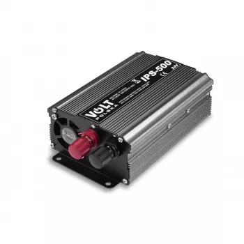 Strāvas invertors AZO 350/500W 24V uz 230V modelis 4PRZ24230IPS500, 350W nepārtraukta / 500W maksimālā
