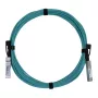 Optiskais AOC kabelis UBIQUITI UACC-AOC-SFP10-5M SFP+ uz SFP+, 10 Gbit/s, 5 m, 850 nm, PVC apvalks, akvamarīns