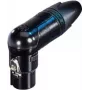 NEUTRIK XLR savienotāja ligzda, leņķa, 4 polu, melna NC4FRX-B (1 gab.)