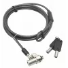 Slēdzene ar trosi DICOTA D31540 Melna 2 m