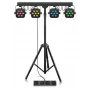 Behringer STAGE TRI LED BUNDLE ST1 komplekts 4xLEDPAR ar kontrolieri + statīvs