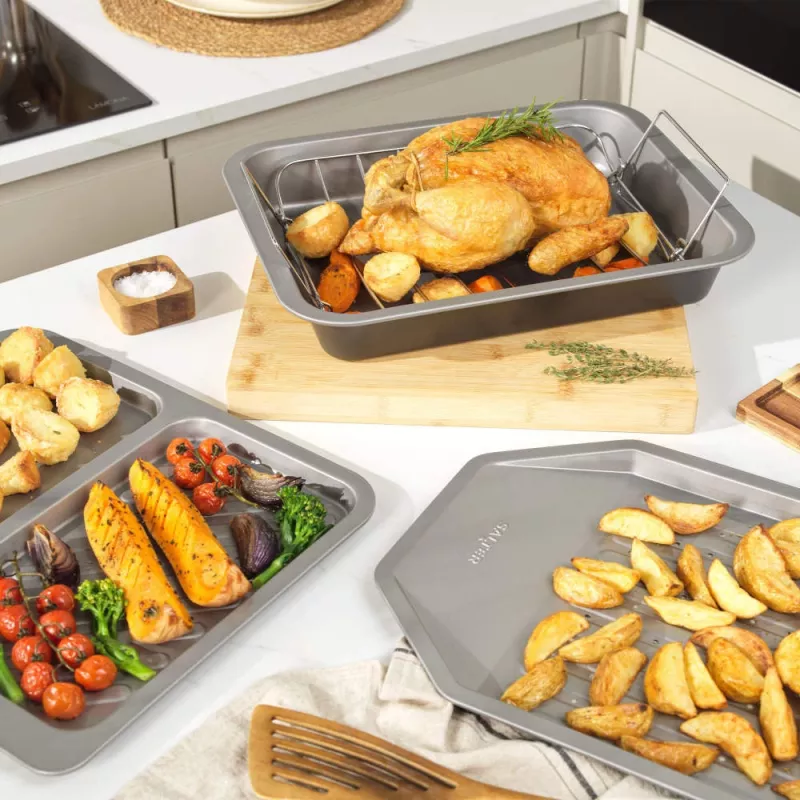 Piederums cepšanai Salter Chip Tray BW13672, nepiedegošs, trauku mazgājamā mašīnā drošs