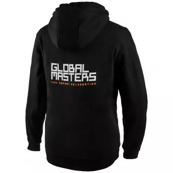Global Masters Kapuce GM Logo - melna (L)