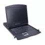 Rack konsole VALUE 26.99.0160 1U, 17 collu (43.2 cm) LCD 1280x1024, USB tastatūra/pelīte, melna