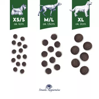 BALTICA regional flavours Suņu barība ar pīli un bumbieri vidējām un lielām šķirnēm - sausā barība - 12 kg