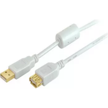 shiverpeaks BS77120-WF USB kabelis 1 m USB 2.0 USB A balts (BS77120-WF)