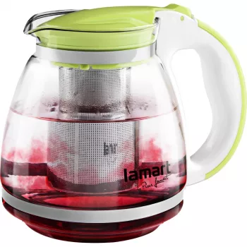 Lamart LT7028 krūka ar uzlējuma filtru, 1,5 l, zaļā krāsā