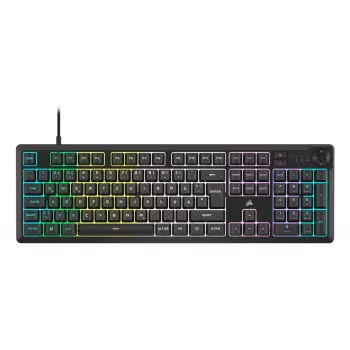 Corsair K55 CORE RGB tastatūra Gaming USB QWERTZ Vācu Melna