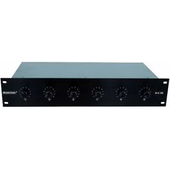 Omnitronic ELA 6S zonas skaļuma regulators, 5 W, melns (80711335)
