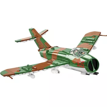 Konstruktors Cobi Lim-5 MiG-17F Austrumvācijas Gaisa spēki modelis 5825, celtniecības komplekts