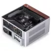 Datora korpuss Jonsbo NV10 Mini ITX - Sudrabs