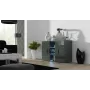 Cama Kumode 120 cm SOHO S7 pelēks/pelēks glancēts