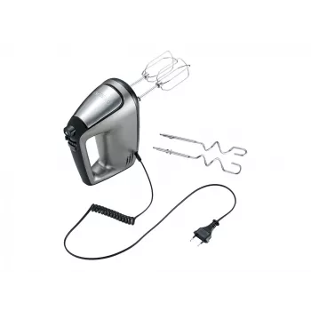 SEVERIN HM 3832 - Roku mikseris - 400 W - Pelēks-metālisks/melns/nerūsējošs tērauds