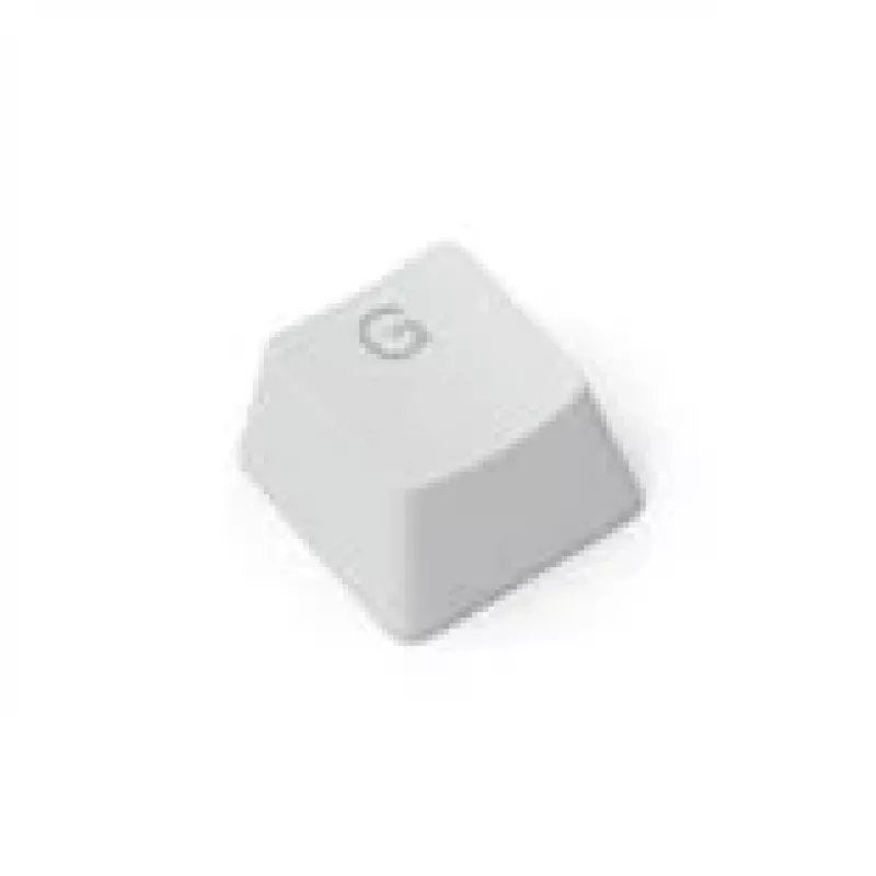 Keycap komplekts GLORIOUS GMMK ABS Doubleshot V2 UK izkārtojums Balts — nomaiņas taustiņi mehāniskajām tastatūrām
