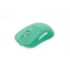 Bezvadu pele Fury Tanto T4 Piparmētru zaļa — regulējams DPI, USB uztvērējs, ergonomisks dizains