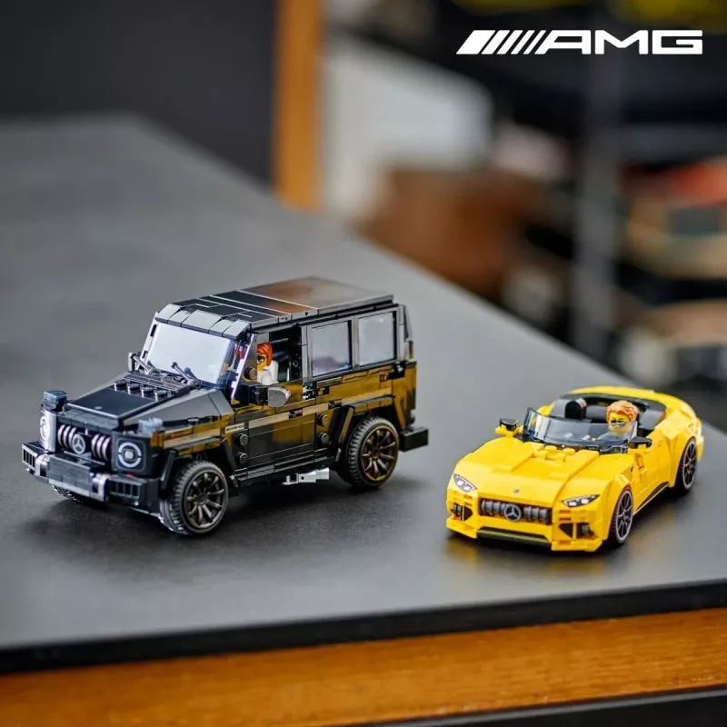 LEGO Speed Champions Mercedes-AMG G 63 & Mercedes-AMG SL 63 76924, Daudzkrāsains