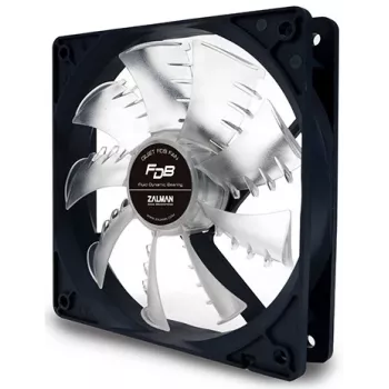Zalman ZM-F3 FDB(SF) dzesēšanas sistēma datora korpusa ventilators 12 cm Melns, Caurspīdīgs