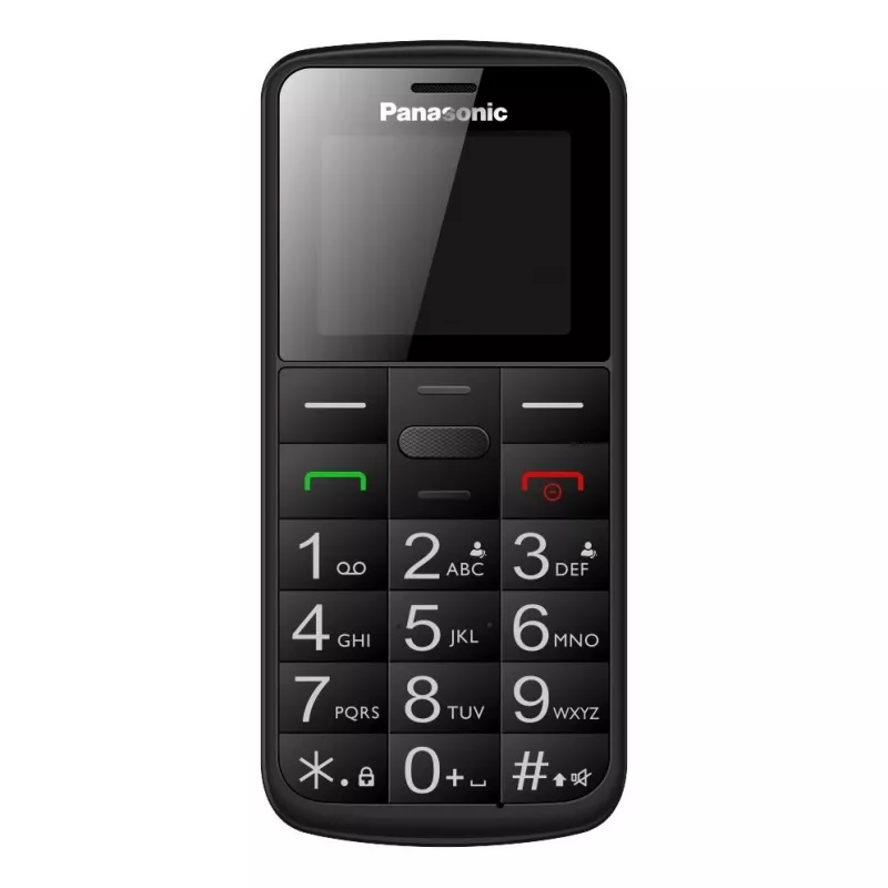 Mobilais telefons senioriem Panasonic KX-TU110 melns